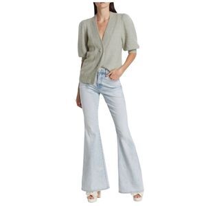 Veronica Beard Florence High Rise Aire  Wash Jeans Extended Plus Size 15